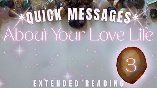 (GROUP 3) 💓 Quick Messages About Your Love Life 🌸
